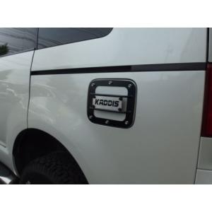 ロードハウス デリカ D5 前期 KADDIS フォグランプガード ブラック