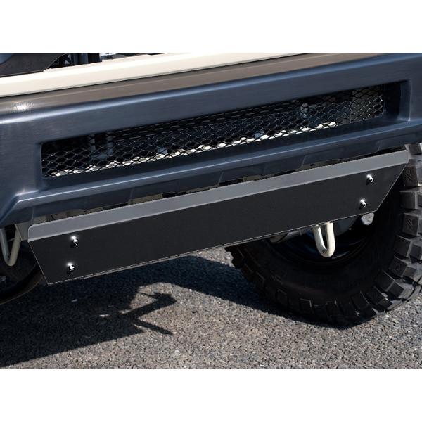 ビーナス ジムニー JB64W スキッドプレート アルミ板(ブラックアルマイト) スタイリッシュフロ...