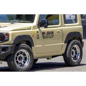 ジムニー JB64 Folksy Style FRP オーバーフェンダー09 白ゲル