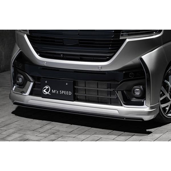 エムズスピード スペーシア カスタム MK54S フロントハーフスポイラー ABS製 塗装済 314...