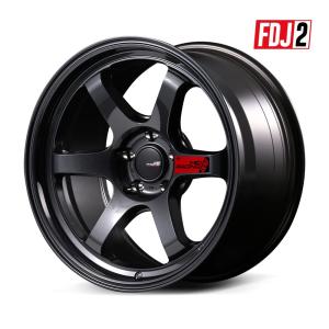 マルカサービス MID Racing R06 17インチx7.5J 5H114.3+44 クリスタル