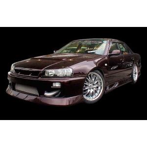 フジミ R34　BNスポーツエアロ　フェンダー叩き出し　制作途中　ジャンク bn0163skylineff.jpg