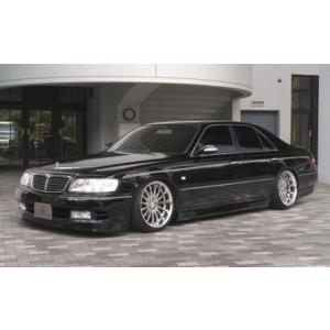 バタフライシステム GLANZ」シーマ（Y33）用ハーフエアロ3点セット