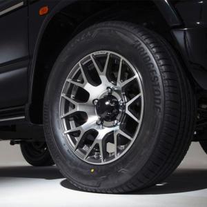 ダムド ジムニー シエラ JB74 little G ホイール ( 16×6J -5 )　4本セット シルバー DAMD little G.｜horidashimono