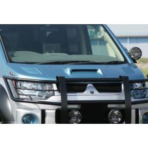 デリカ D:5 前期 フロントスポイラー フォグ付き仕様 : エアロ