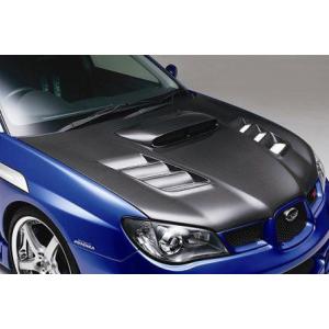 GDB　インプレッサ　STI　ボンネット　凹み有 イングス N-SPEC」インプレッサ WRX STi（GDB-F/G）用エアロボンネット