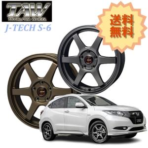 15インチ 5H100 6.0J 6J+43 5穴 1本 ジェイテック S-6 ホイール J-TECH