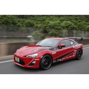 乱人 BRZ GTウィング 3D CARBON　本体＋翼端板＝FRP RANDO Black Edi...