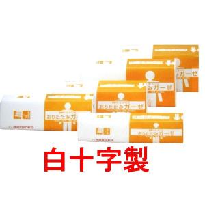 白十字社製 おりたたみガーゼ（ステラーゼ） 7.5cm×7.5cm 100枚 : 堀江
