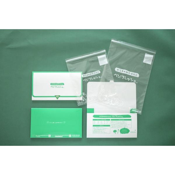 家庭用ベジフレッシュ 　Ｍ１０枚／送料無料（ねこポス）　野菜鮮度保持袋　　　　