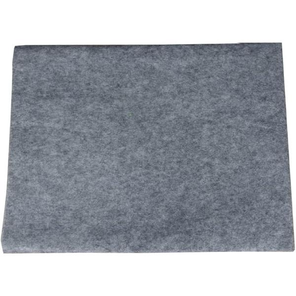 書道 下敷き 習字 もうせん フェルト 半紙 大判もうせん 絵画 書初め 作品 (グレー,  ワンサ...