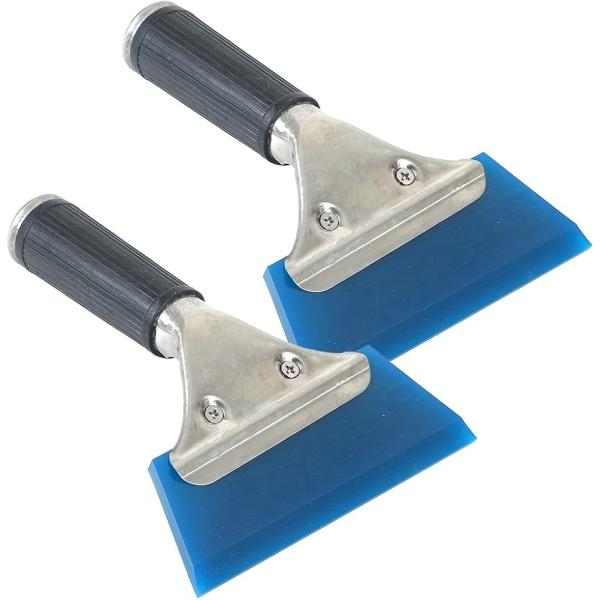 水切りワイパー 車用 ヘラ 洗車 窓ガラス 掃除 鏡 ミラー 水滴 除去 フィルム貼り シリコン製 ...