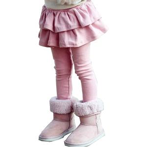 アスペルシオ スカート付き レギンス 子供服 ガールズ キッズ 女の子 スパッツ スカッツ ピンク(...