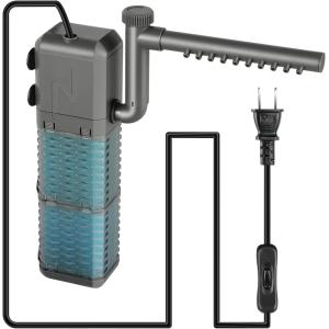 水槽用フィルター 濾過フィルター エアーポンプ 大型 プロペラ付き
