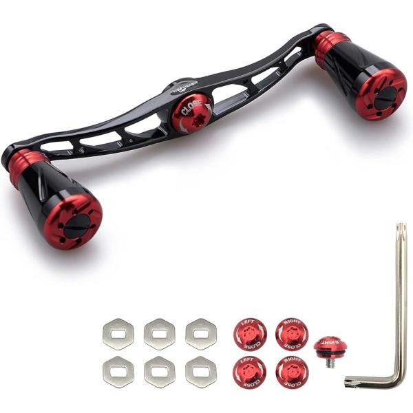 リール ハンドル 24mm TPE製ノブ搭載 シマノ ダイワ アブガルシア 通用 ベイトリール MD...