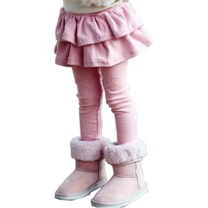 アスペルシオ スカート付き レギンス 子供服 ガールズ キッズ 女の子 スパッツ スカッツ ピンク