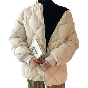 キルティング ジャケット アウター ミディアム丈 カジュアル レディース