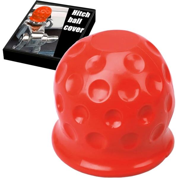 ヒッチボール カバー ゴルフボール トレーラー グリス ガード 3カラー 5.5cmx6cm 50m...