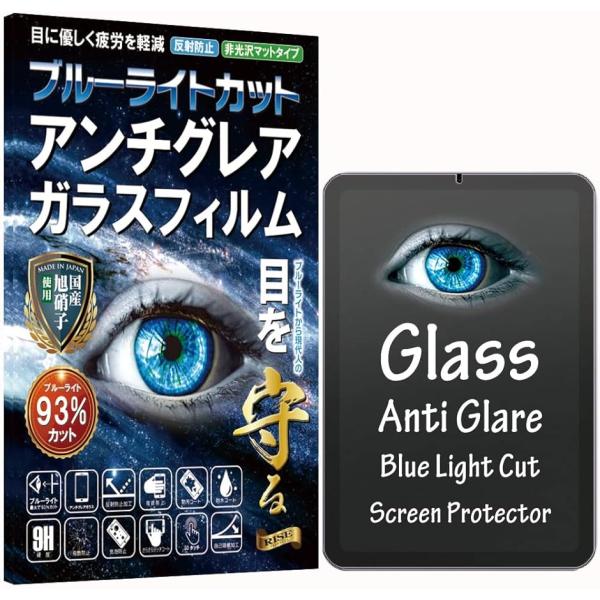 RISE ガラスフィルム アンチグレア iPad mini 第6世代 mini6 用 保護フィルム(...