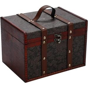 アンティーク 風 ボックス 小箱 ミニ 収納 レトロ 小物入れ 木箱 収納