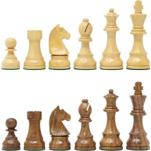 ChessJapan チェス駒 オフィシャル・スタントン 95mm 日本チェス連盟公式用具( マルチカラー)｜horikku