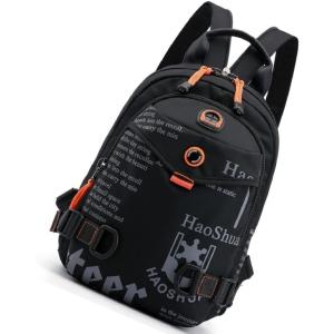 ガシャ髑髏　ハンドメイド　ウエストポーチ　道中財布　リュック Carhartt（カーハート） ボディバッグ ウエストバッグ ブラック メンズ