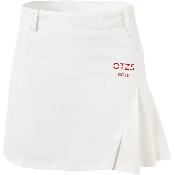 ゴルフスカート レディース ゴルフウェア テニス スコート おしゃれ インナーパンツ付き ポケット付...