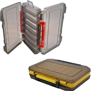リバーシブル ルアーケース タックルボックス 収納 釣具収納ボックス