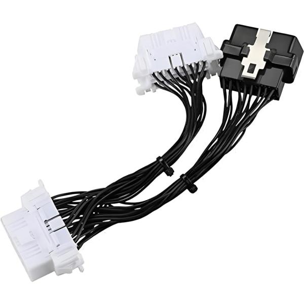 OBD2 16ピン 分岐 接続 ハーネス レーダー ２ポート ドラレコ コネクター セキュリティ M...