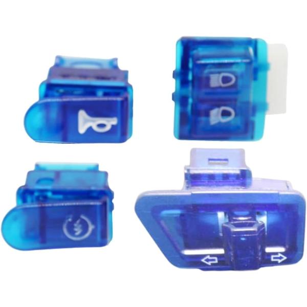 バイク スケルトン スイッチ セット 汎用 ハンドル ボタン ディオ Dio スーパーディオ ZX ...