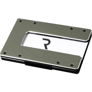 カードケース 1.1 グリーン ミニ財布 クレジットカードケース アルミニウム 小銭入れ マネークリ...