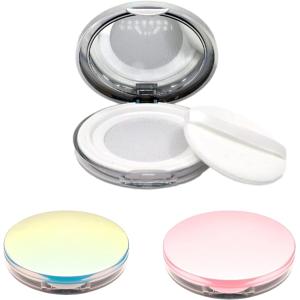 S.fields.inc正規直営店 フェイスパウダーケース パフ付き 3色セット