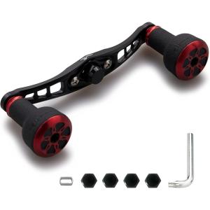 ベイト リール ハンドル 直径24mm TPE製 ノブ搭載 シマノ ダイワ 通用
