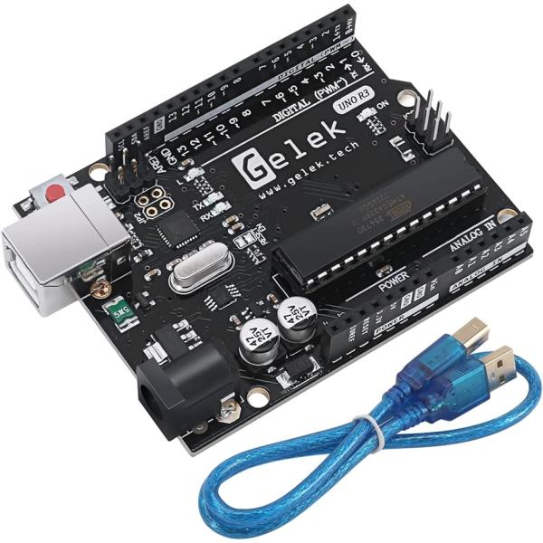 Arduinoと互換 Arduino用UNO R3 マイコンボード 開発ボード ATmega328P...