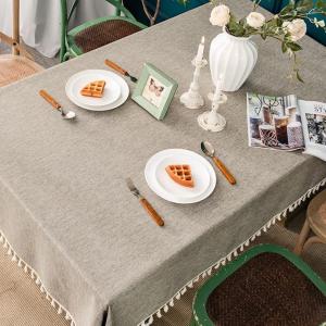 テーブルクロス 北欧 布生地なのに水を弾く魔法の質感 長方形 正方形
