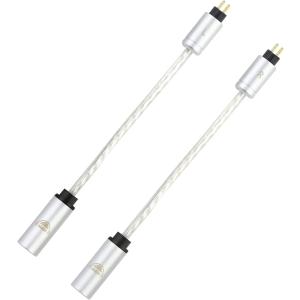 AC8G 変換ケーブル イヤホンジャック 3.5mm オス- 4.4mm メス 8芯 OFC