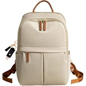 ビジネスPCリュック レディース ベージュ