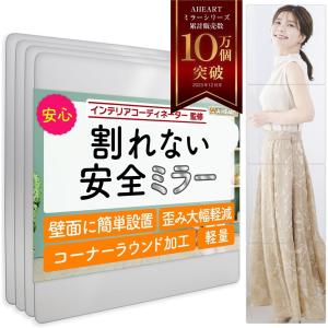 専門家監修 割れない鏡 全身鏡 姿見 風呂 壁掛け鏡