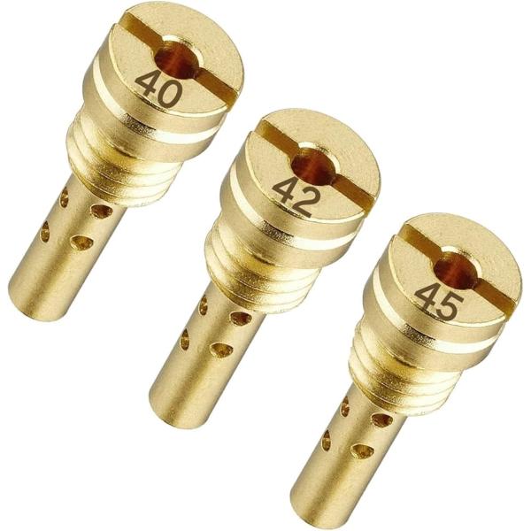 【互換品】パイロットジェット セット 8サイズ 15X5.4バイク用 ジェットパイロット (3pcs...