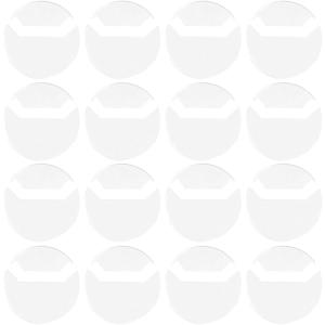 缶バッジ 缶バッチカバー 約100mm 缶バッヂ バッチ保護( 16枚セット