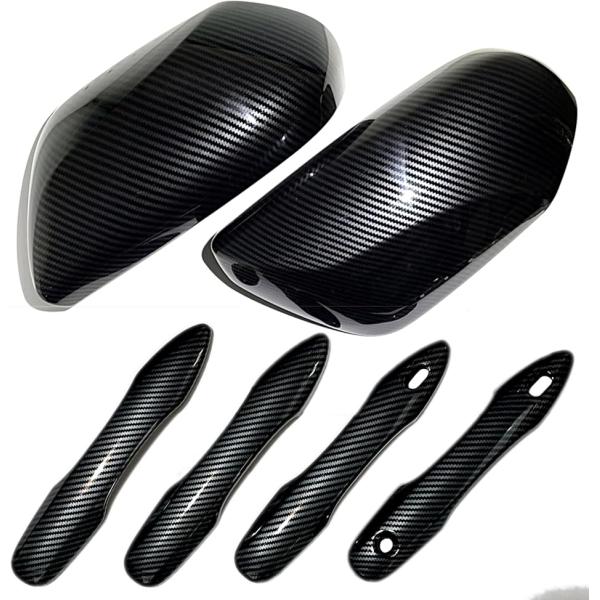 【互換品】プリウス 50系 PHV 52系 外装 ドアミラーカバー ハンドルカバー セット カスタム...