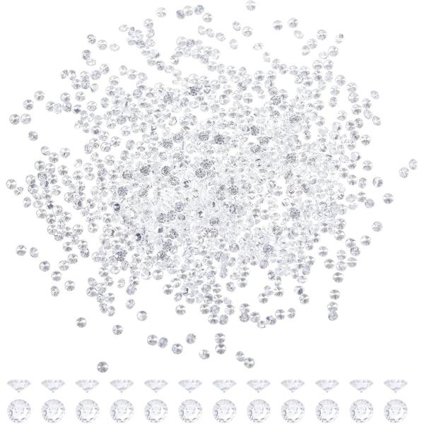 ラインストーン 1mm クリア 2000個 クリスタル アクリルダイヤモンド ジルコニア ネイル デ...