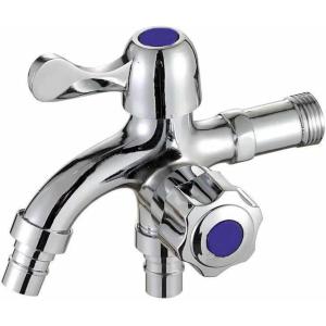 三又分岐水栓金具 蛇口 平行ネジ 蛇口g1/2 耐食性 三股蛇口 304