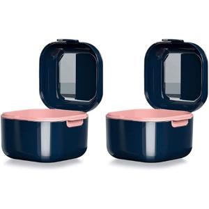 入れ歯ケース マウスピース 2個入り 洗浄 歯列 携帯 多機能