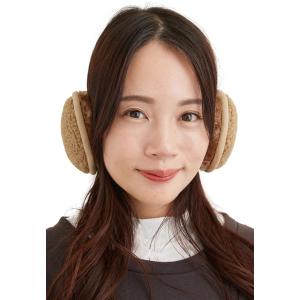 バレリア プードルボア イヤーマフ 耳当て 折り畳み フリーサイズ ユニセックス