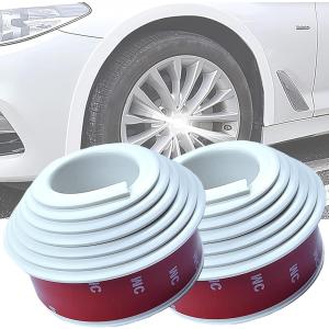 フェンダーモール オーバーフェンダー アーチ 軟質PVCゴム製 車 2本