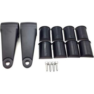 【互換品】ヘッドライト ステー 36パイ 39パイ カラー 付き 左右 セット ウインカー アルミ ...