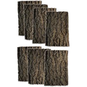コルク樹皮 着生 エアプランツ チランジア バークチップ 爬虫類 観葉植物 本物 ヘゴ板 (大サイズ 200x300　７枚)