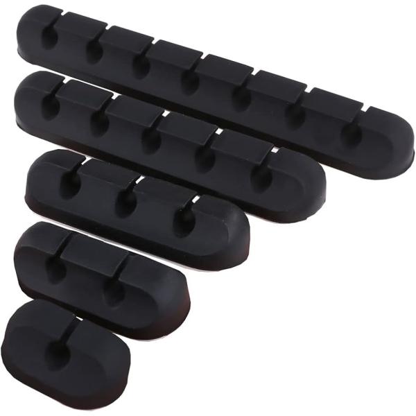 ケーブルホルダー ケーブルクリップ 収納 整理用 両面テープ USBケーブル 充電ケーブル PC 1...