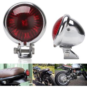 ホンダ用 CB400 旧車 バイク テールランプ 12V ナンバー灯付き HONDA用